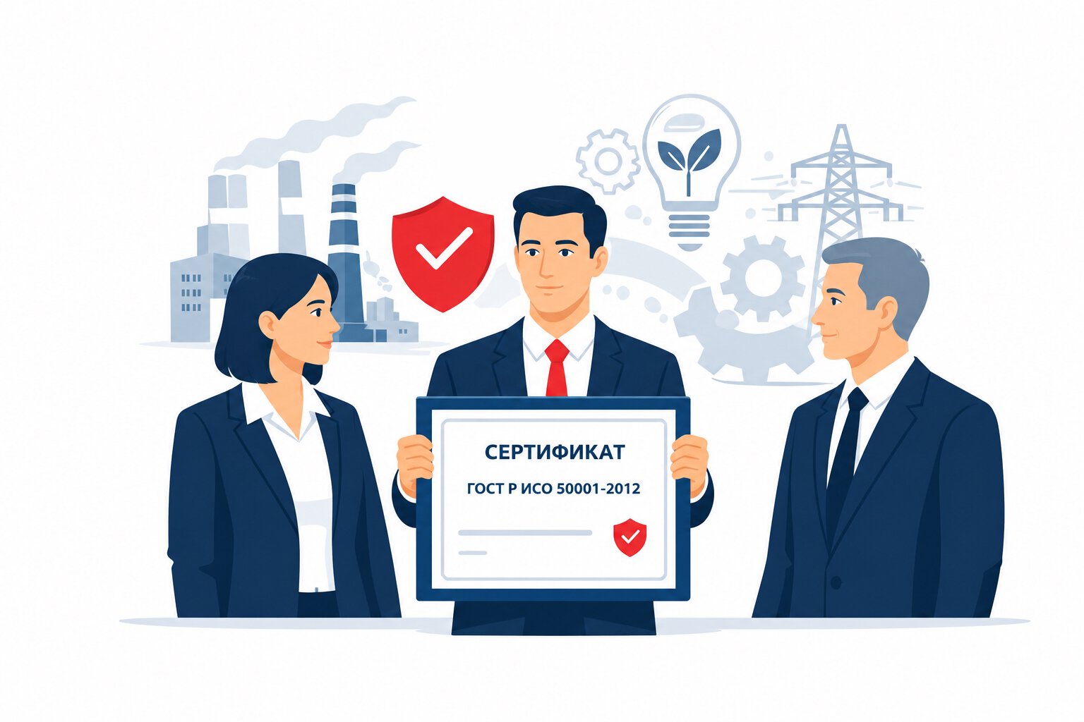 Оформление сертификата ГОСТ Р ИСО 50001-2012 в Анадыре и по всему Чукотскому автономному округу