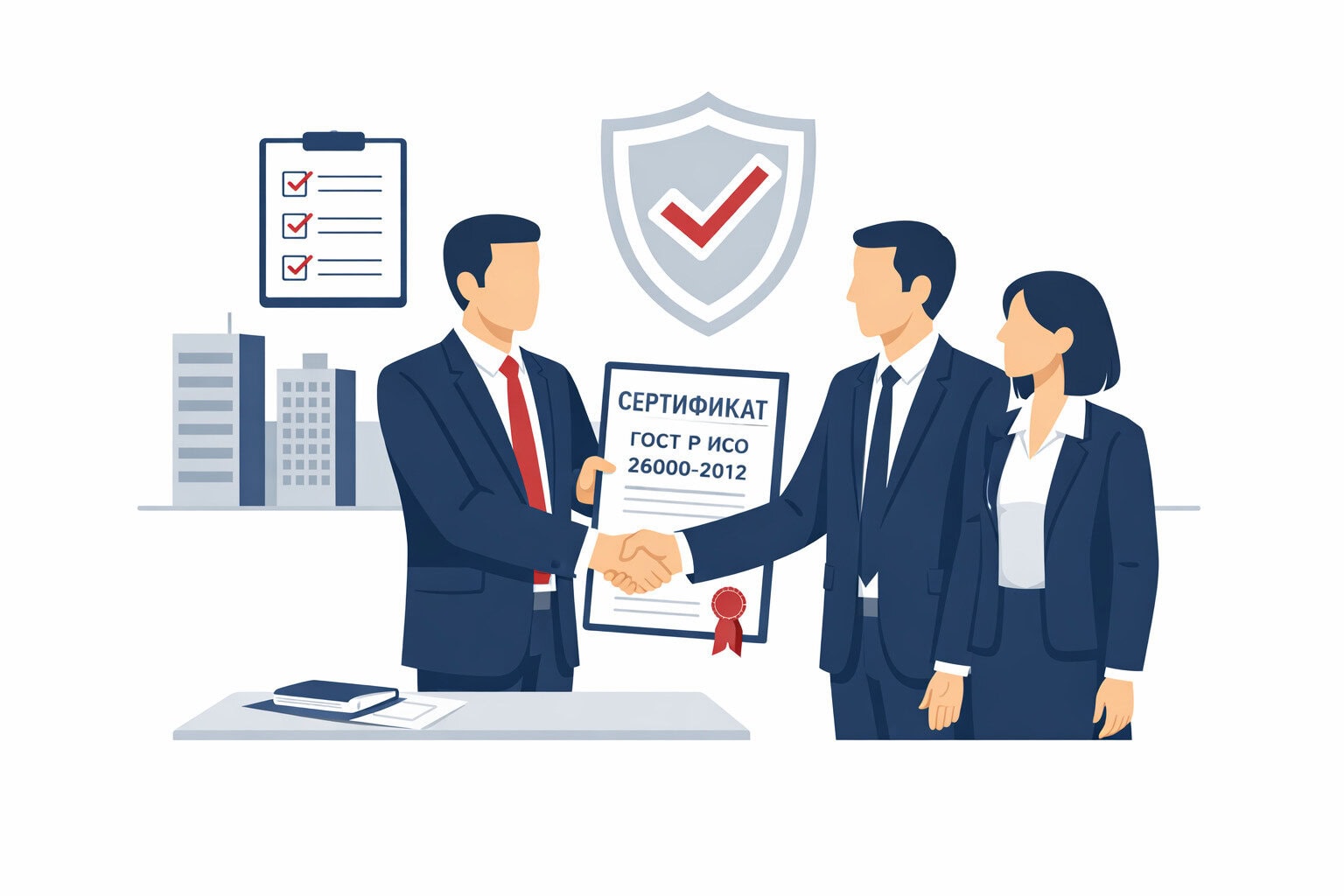 Порядок оформления сертификата ГОСТ Р ИСО 26000-2012 в Анадыре