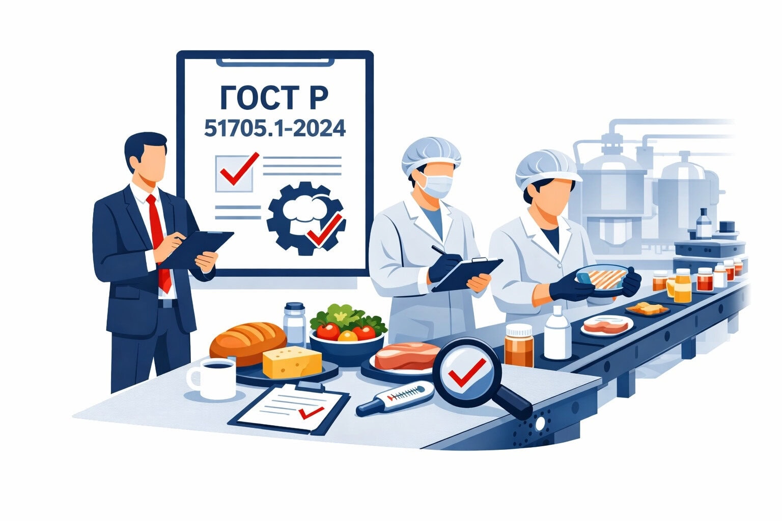 Оформление ГОСТ Р 51705.1 2024 ХАССП в Анадыре